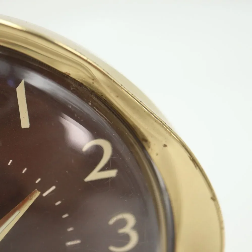 Vintage Westclox Big Ben Alarm Clock Wind Up Gold Trim Art Decor PARTS or REPAIR
